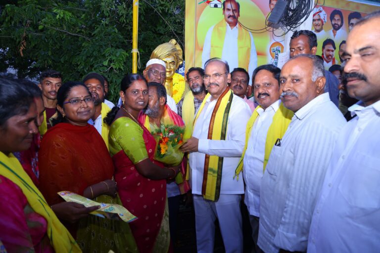 హామీల అమలు, రాష్ట్రాభివృద్ధే చంద్రబాబు ధ్యేయం : ప్రత్తిపాటి.