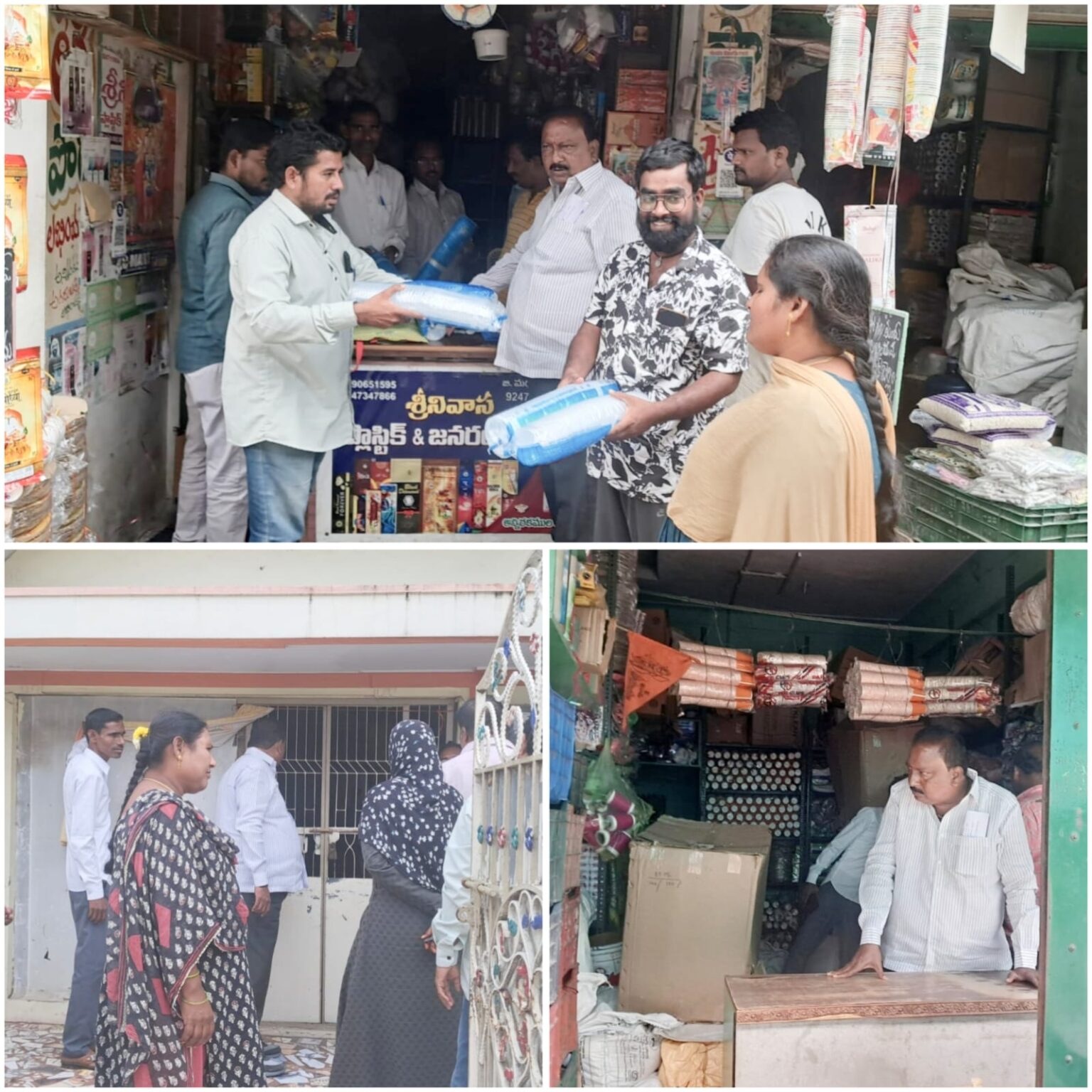 ప్లాస్టిక్ వాడకాన్ని తగ్గించే ప్రయత్నంలో భాగంగా,అధికారులు విస్తృతంగా తనిఖీలు…