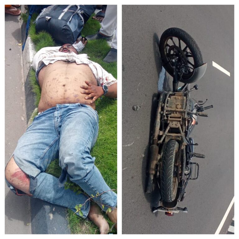 తిమ్మాపురం కొత్త బైపాస్ జాతీయ రహదారిపై రోడ్డు ప్రమాదం