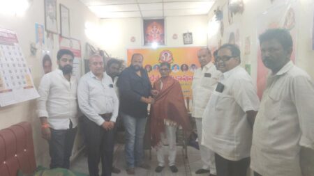 మల్లెల శివ నాగేశ్వరావు ను ఘనంగా సన్మానించిన ఆంధ్రప్రదేశ్ రాష్ట్ర కాపునాడు సభ్యులు