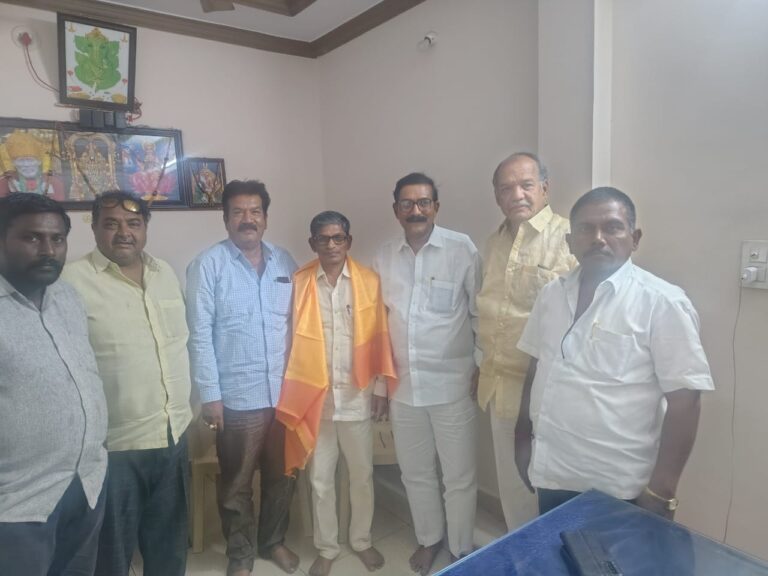 పల్నాడు జిల్లా వైస్ ప్రెసిడెంట్ గా నియమితులైన మల్లెల శివ నాగేశ్వరావు కు ఘన సన్మానం