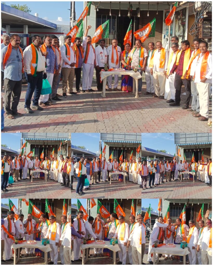 చిలకలూరిపేట పట్టణ శాఖ ఆధ్వర్యంలో ఘనంగా బిజెపి రాష్ట్ర అధ్యక్షులు పివిఎన్ మాధవ్ జన్మదిన వేడుకలు