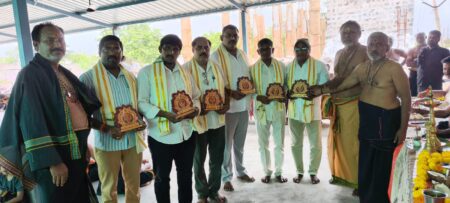 నాదెండ్ల మండలం గణపవరం గ్రామం లో అయ్యప్ప స్వామి అన్నదాన కార్యక్రమం లో పాల్గొన్న బిజెపి నాయకులు