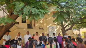 వందేమాతర గీతం 150 సంవత్సరాలు పూర్తయిన సందర్భంగా ఏర్పాటు చేసిన కార్యక్రమం లో పాల్గొన్న చిలకలూరిపేట బిజెపి నాయకులు