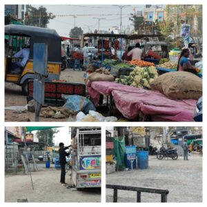 పేట పట్టణంలో ఆక్రమణలు