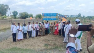 బొప్పూడి నక్షత్ర వనంలో హైకోర్టు న్యాయమూర్తి మొక్కలు నాటే కార్యక్రమం