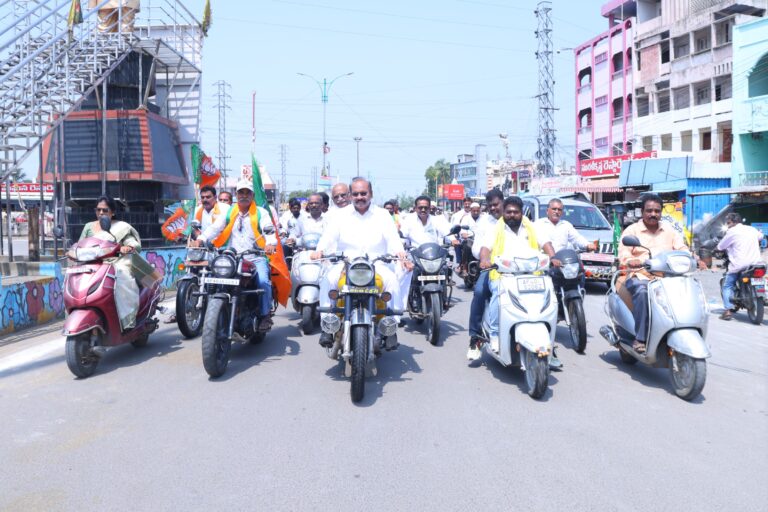 మోదీ నాయకత్వంలో సరికొత్త అభివృద్ధి సంక్షేమంతో భారత కీర్తి విశ్వవ్యాప్తమైంది : ప్రత్తిపాటి